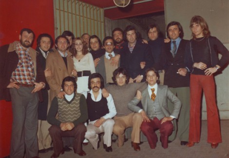 Alfonso Ventola con gli "Alunni del sole"