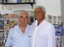 Tonino Ansalone con l’amico Carlo