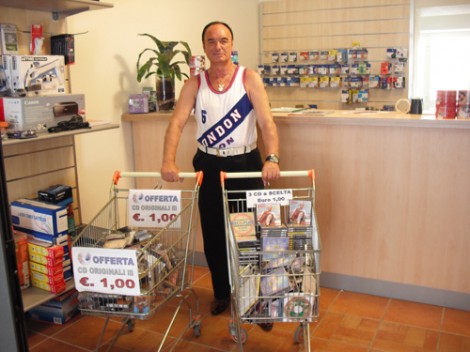 Antonio "Zachinella" Ansalone, appassionato di musica da ballo