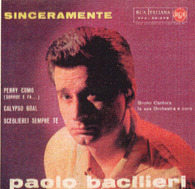 Sinceramente Extended play di Paolo Bacilieri
