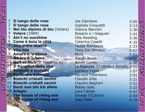 Titoli di canzoni "gemelle" Vol.24
