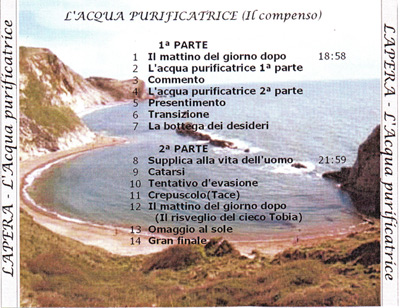 I brani contenuti nell'album "Lapera"