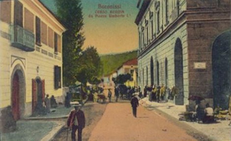 Prime cartoline a colori di Baronissi.