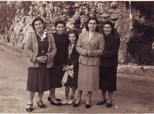 Foto d’epoca di famiglia.