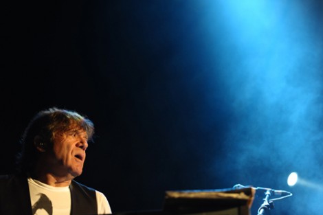 Beppe Carletti, dal 1963 tastierista e leader de "I Nomadi"