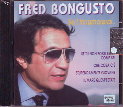 CD di Fred Bongusto "omaggio"