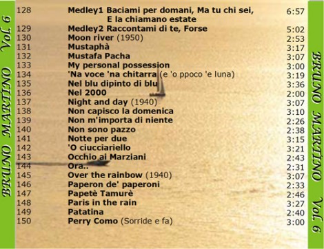 Discografia completa di Bruno Martino Vol.6