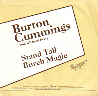 Burton Cummings ex The Guess Who