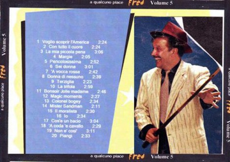 5° elenco di canzoni di Fred Buscaglione