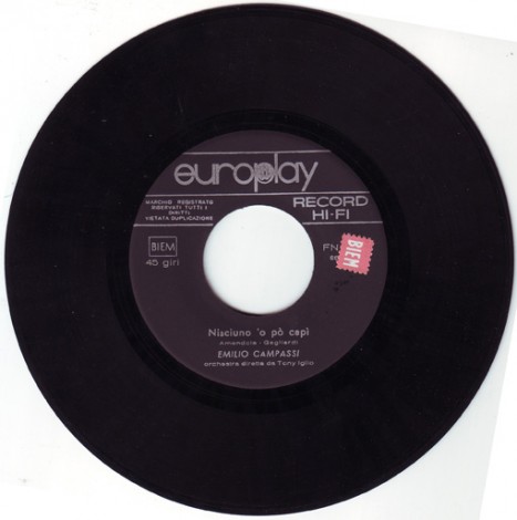 45 giri di Emilio Campassi