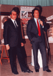 Carlo con Franco Dani in TV
