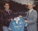 Fabio Cannavaro e Carlo Casale, rilassati dopo pranzo
