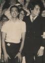 Carlo con Massimo Ranieri al Cantagiro del 1968