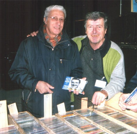 Con Ettore Geri, promotore del DVD di Claudio Villa.