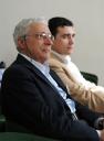 Carlo Casale e l’assessore Giuseppe Vitale durante la conferenza stampa