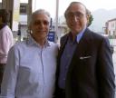 Carlo Casale e Pippo Baudo in posa per una foto ricordo