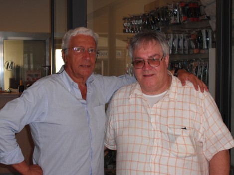 Carlo Casale con Pino Salerno