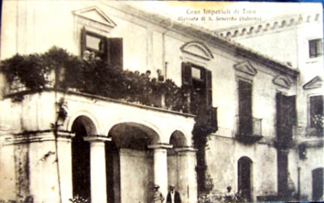Cartolina della Casa Imperiale Di Tora