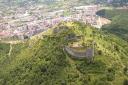 castello dei sanseverino visto dall’ alto