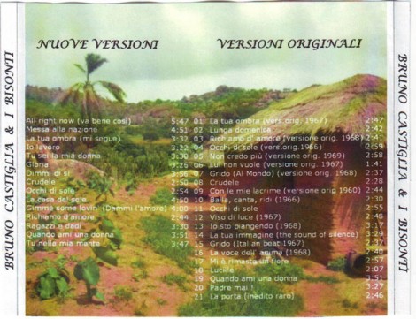 Compilation "virtuale", cioè inesistente in commercio di Bruno Castiglia.