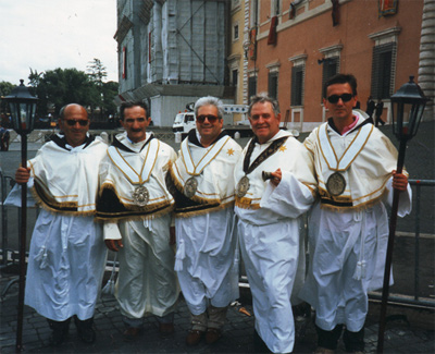Sanseverinesi a Roma