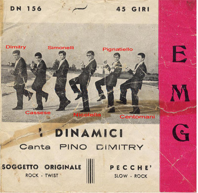 Enzo Cassese il bassista del complesso “I Dinamici”, racconta.