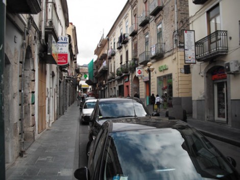 Il centro storico del corso Diaz
