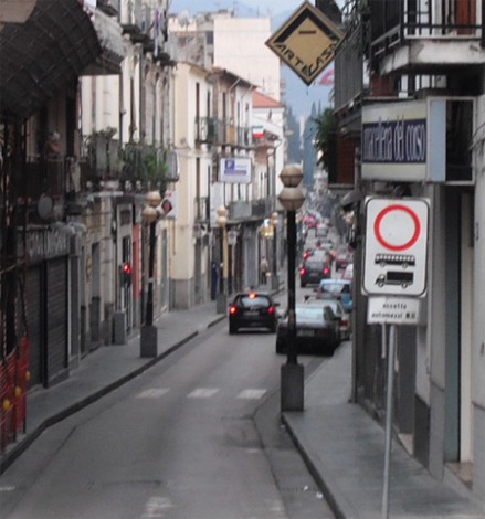 Uno scorcio del Corso Diaz