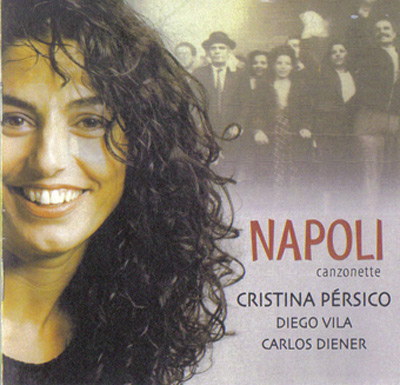 CD di Cristina Pèrsico "Napoli" canzonette.