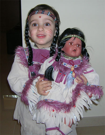 "Winnetou" introvabile bambola degli anni '80