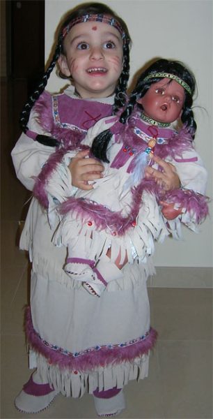 La famosa bambola "Winnetou"