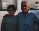 Diego Armando Maradona Jr. con Carlo