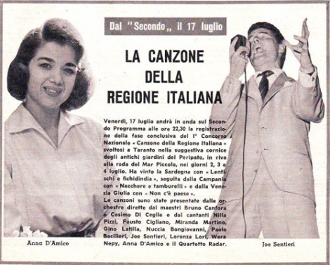 Articolo in riferimento a concorsi radiofonici