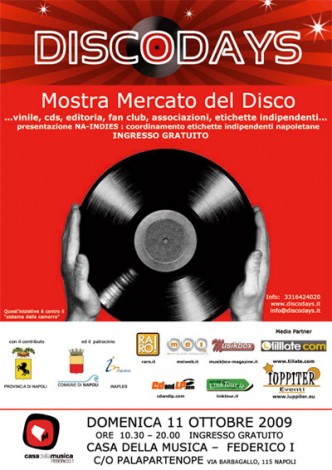 "DiscoDays" Domenica 11 ottobre.