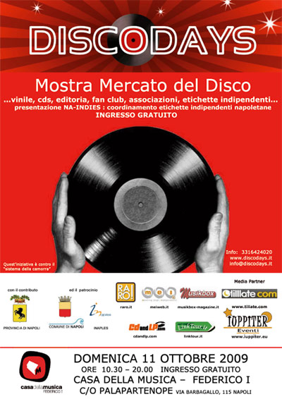 Disco Days: 3^ edizione della Mostra del Disco