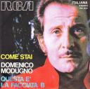 45 giri di Domenico Modugno “Come stai”