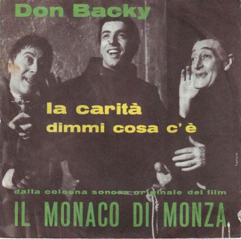 Erminio Macario, Don Backy e Totò.