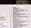 Elenco delle canzoni contenute nel primo 33 giri “La mia storia” Don Backy