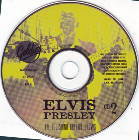 CD 2 Elvis Presley rarità