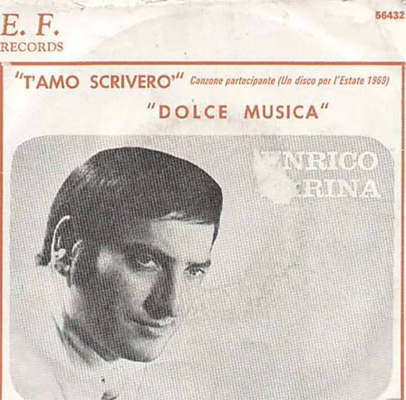 Enrico Farina "Un disco per l'estate" del 1969