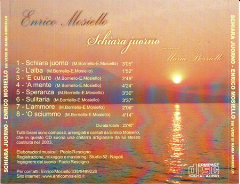 Otto deliziose canzoni di Enrico Mosiello