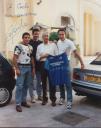 Massimiliano Esposito con Andre’ Cruz , Carlo e Boghossian