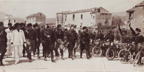 Foto storica inedita del Ventennio fascista.