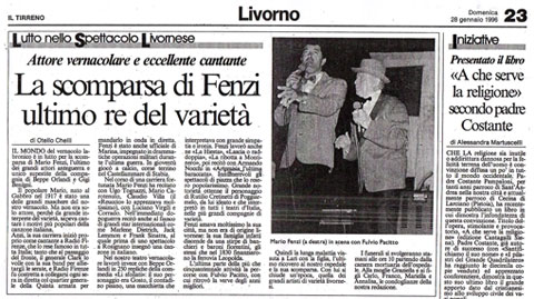 Mario Fenzi biografia