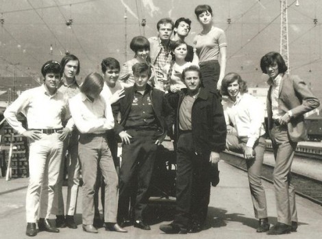 Isabella Iannetti con i grandi artisti anni '60