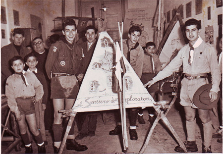 Manifestazione degli scout di Mercato S. Severino
