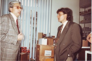 Carlo Casale e Franco Moreno all'inizio degli anni '80.