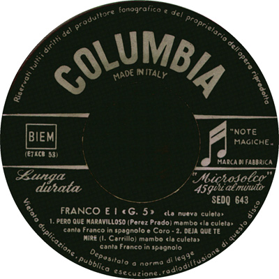 Franco e i G5, centrale N°4
