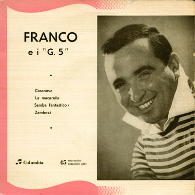 Discografia di “Franco e i G5” in Extended play (rari)