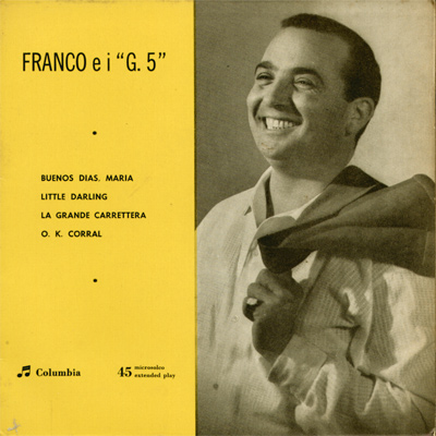 Franco e i G5, front EP N.11
